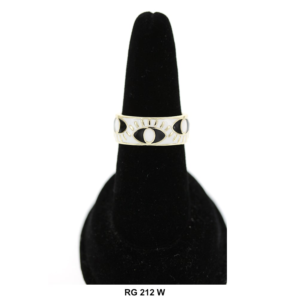 Anillo abierto Evil Eye RG 212 W