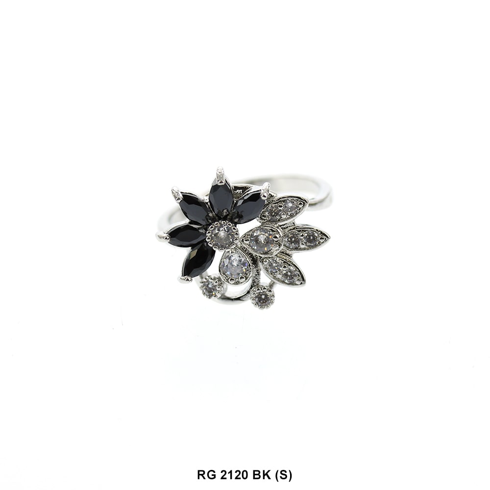 Anillo Lady CZ RG 2120 BK (S)