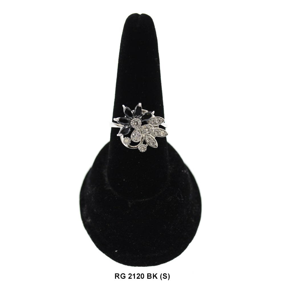 Anillo Lady CZ RG 2120 BK (S)