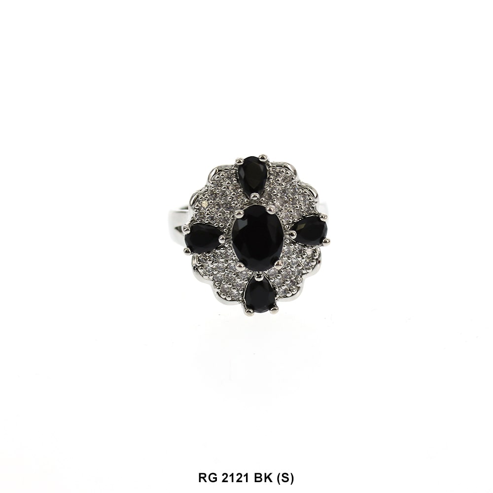 Anillo Lady CZ RG 2121 BK (S)