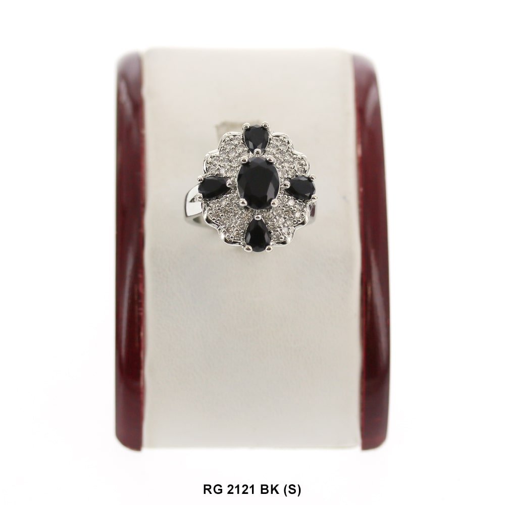 Anillo Lady CZ RG 2121 BK (S)