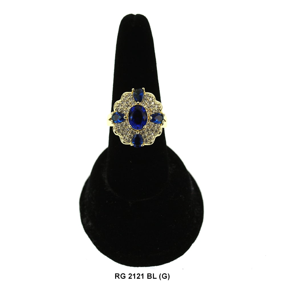 Anillo Dama CZ RG 2121 BL (G)