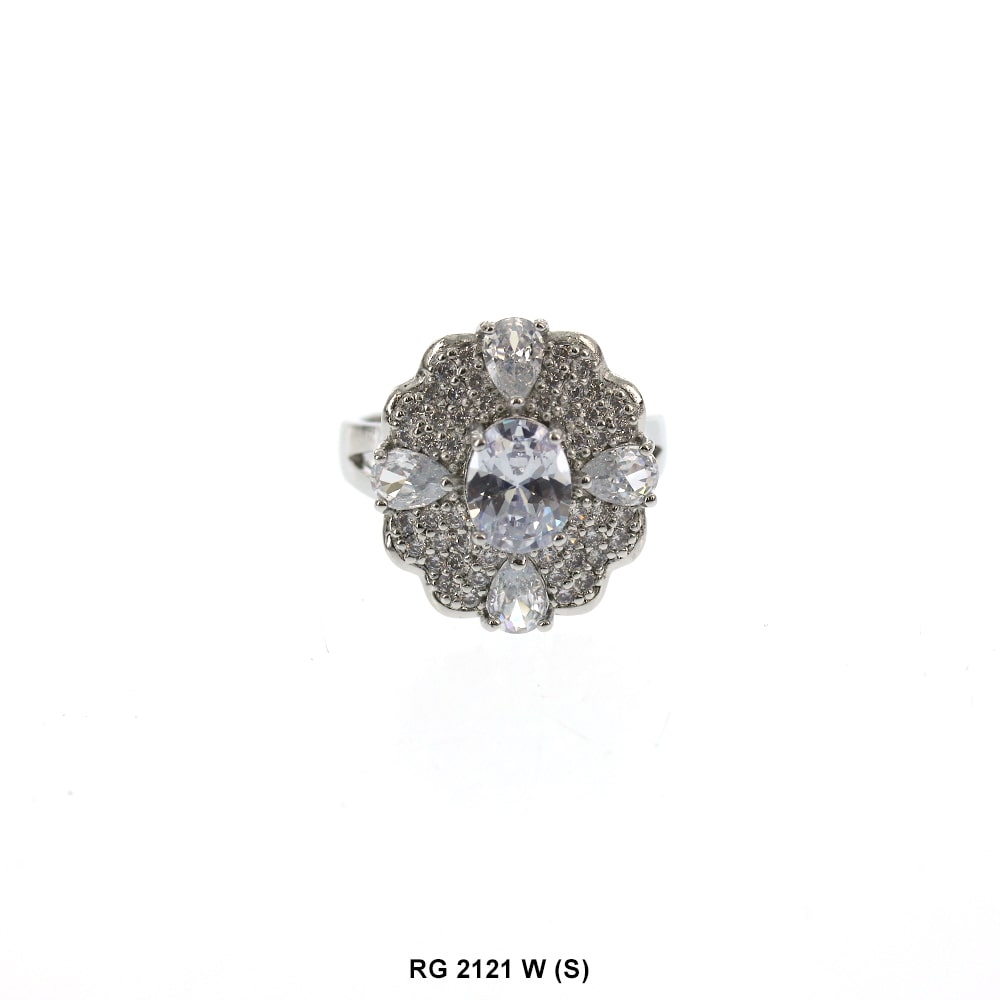 Anillo Lady CZ RG 2121 W (S)