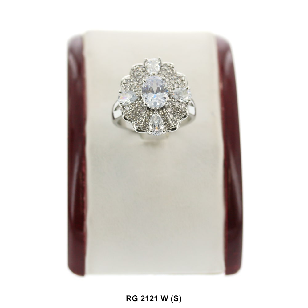 Anillo Lady CZ RG 2121 W (S)