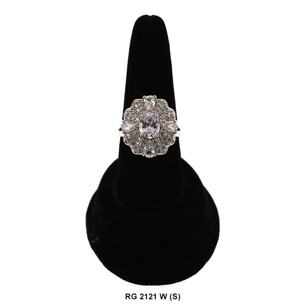 Anillo Lady CZ RG 2121 W (S)