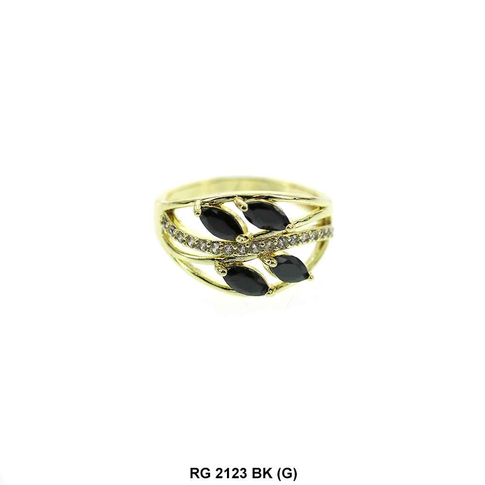 Anillo Lady CZ RG 2123 BK (G)