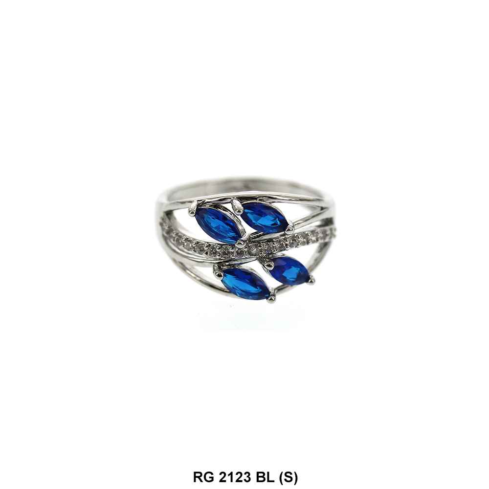 Anillo Dama CZ RG 2123 BL (S)