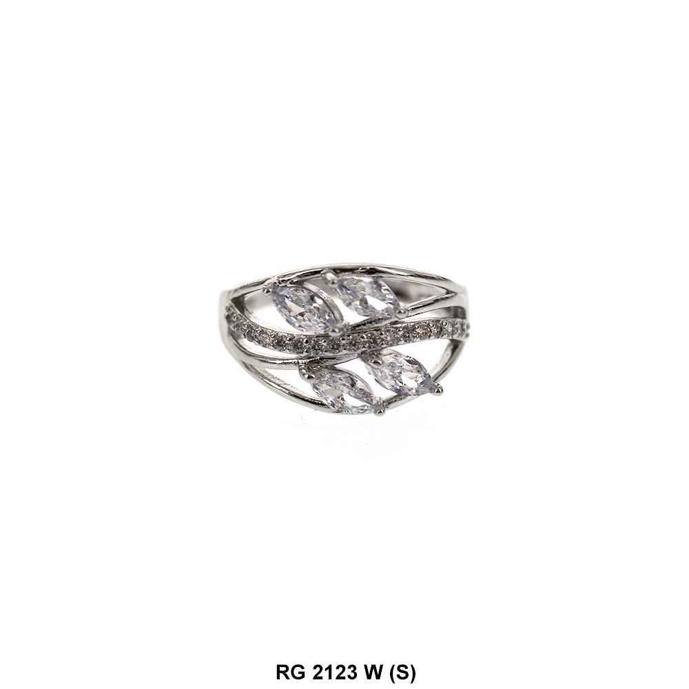 Anillo Lady CZ RG 2123 W (S)