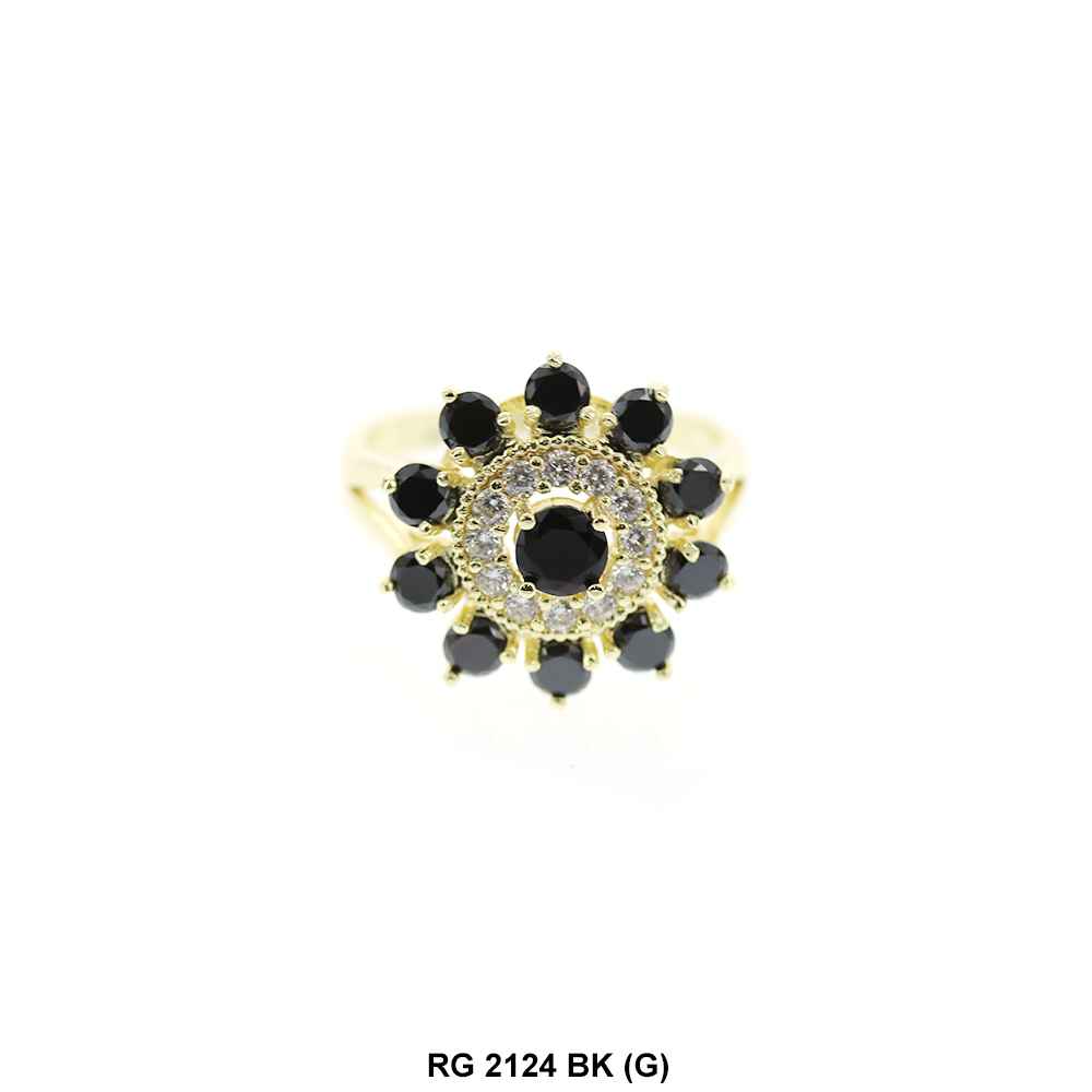 Anillo dama CZ RG 2124 BK (G)