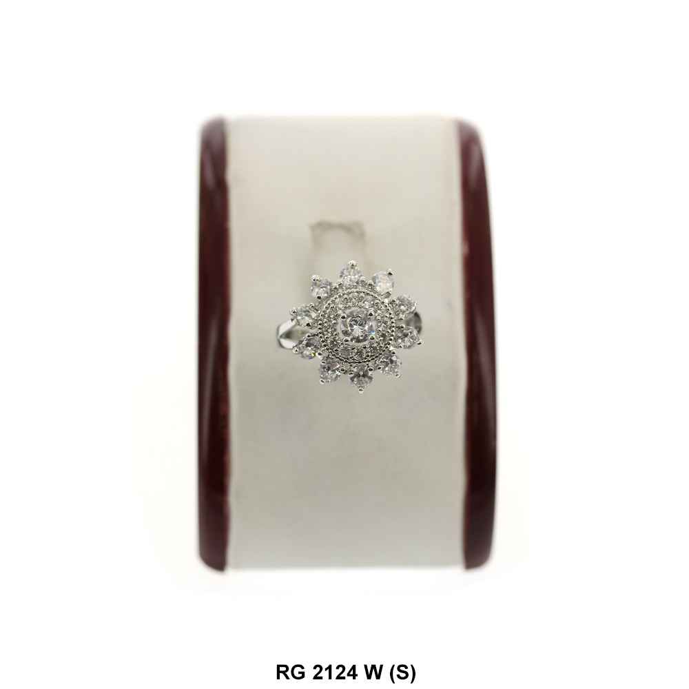 Anillo Lady CZ RG 2124 W (S)