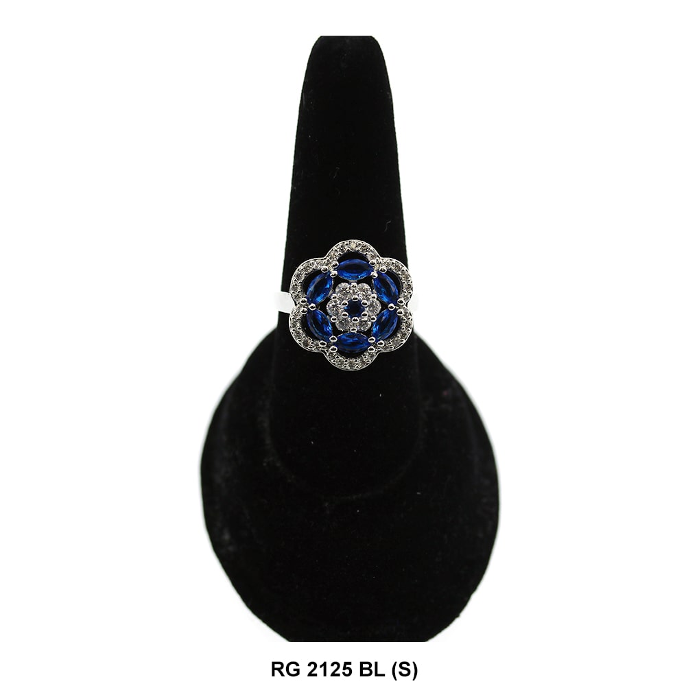 Anillo Dama CZ RG 2125 BL (S)