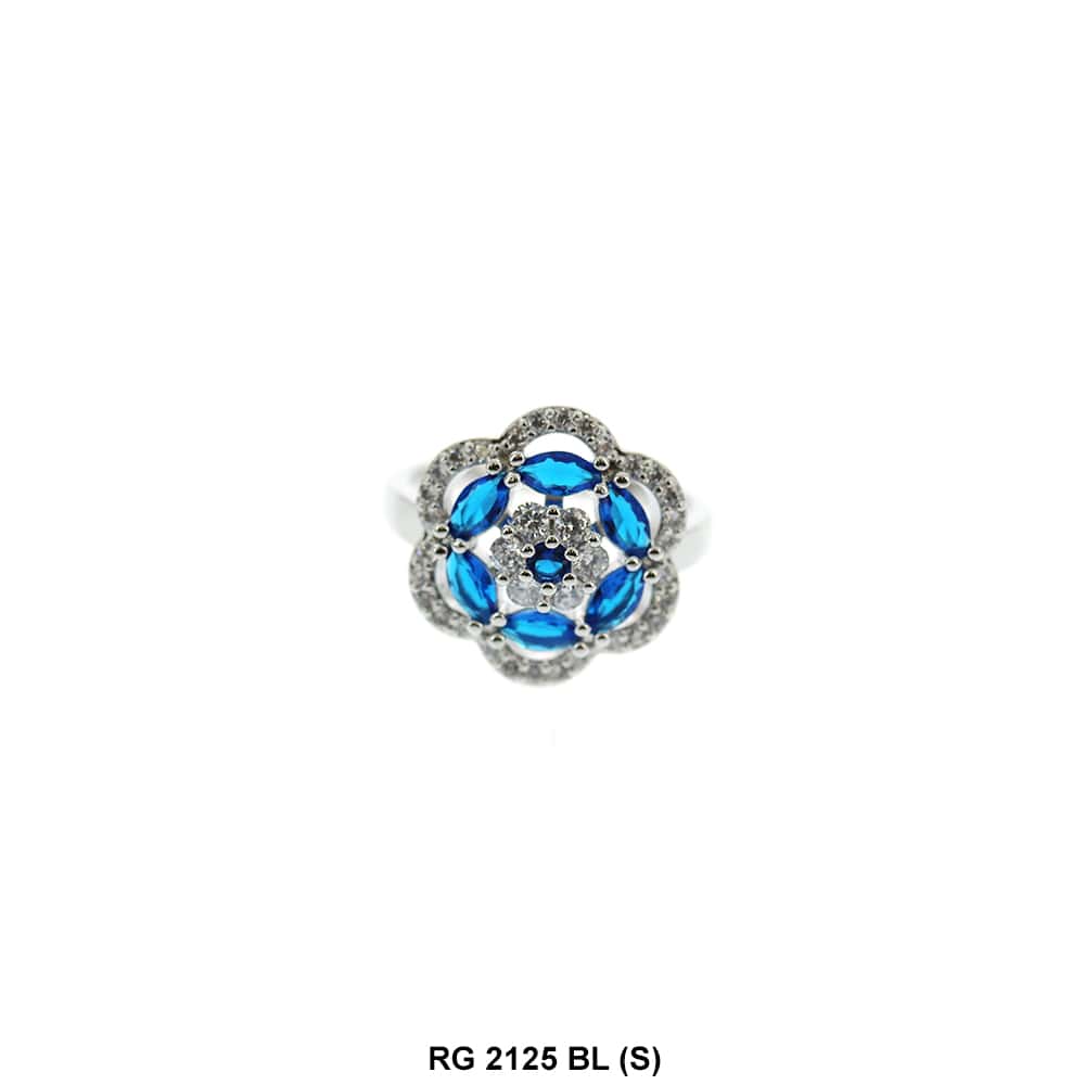 Anillo Dama CZ RG 2125 BL (S)