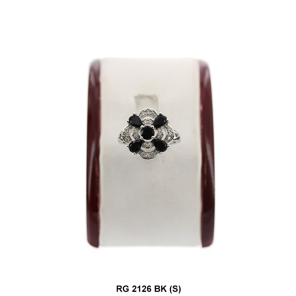 Anillo Lady CZ RG 2126 BK (S)