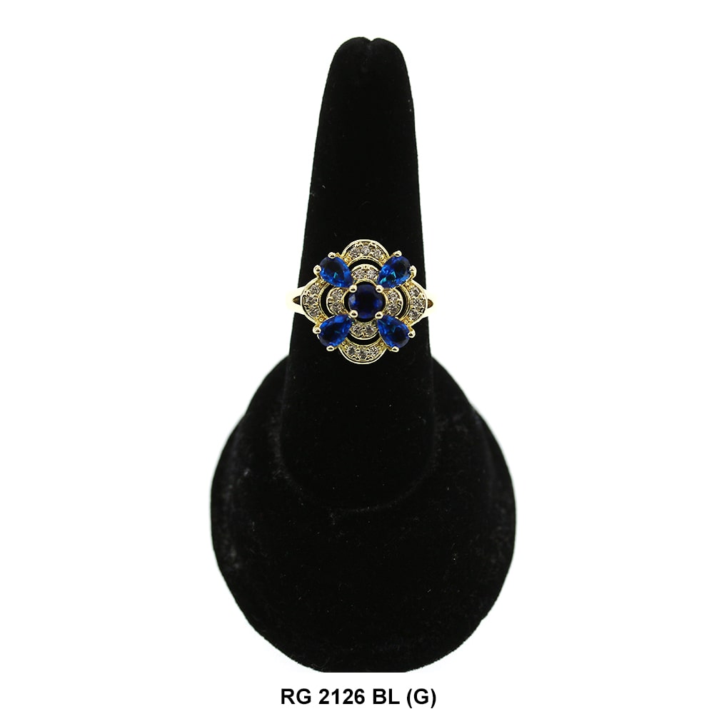 Anillo dama CZ RG 2126 BL (G)