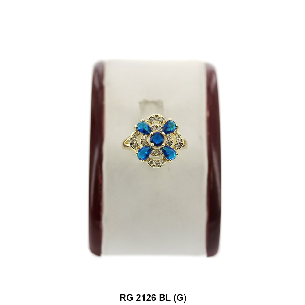 Anillo dama CZ RG 2126 BL (G)