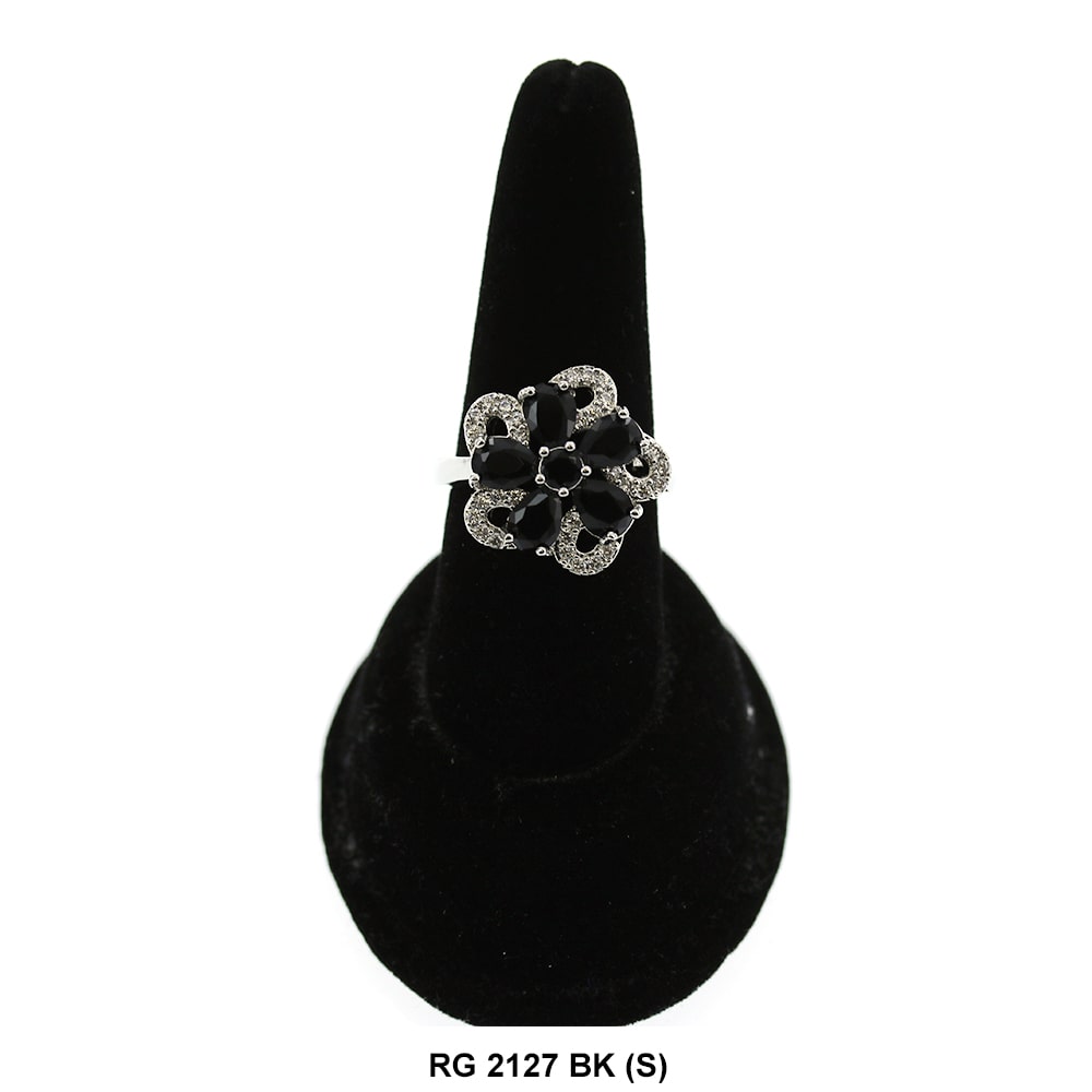 Anillo Lady CZ RG 2127 BK (S)