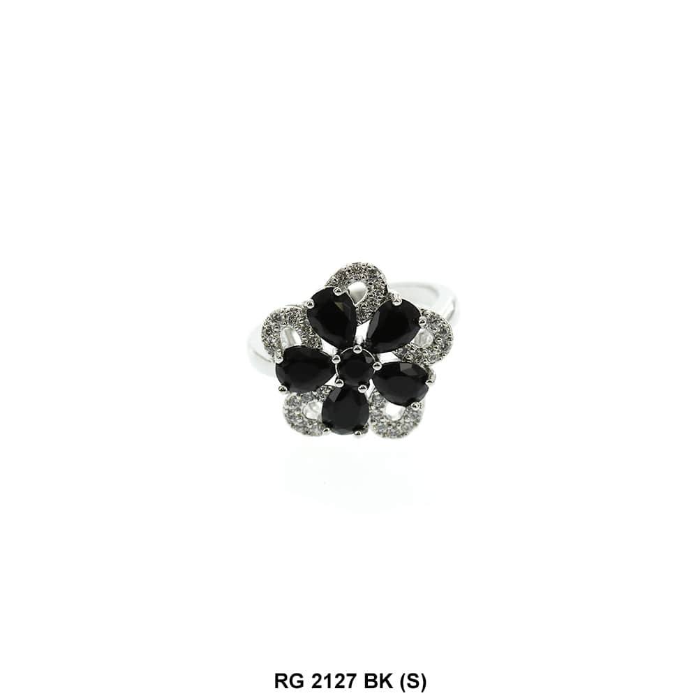 Anillo Lady CZ RG 2127 BK (S)