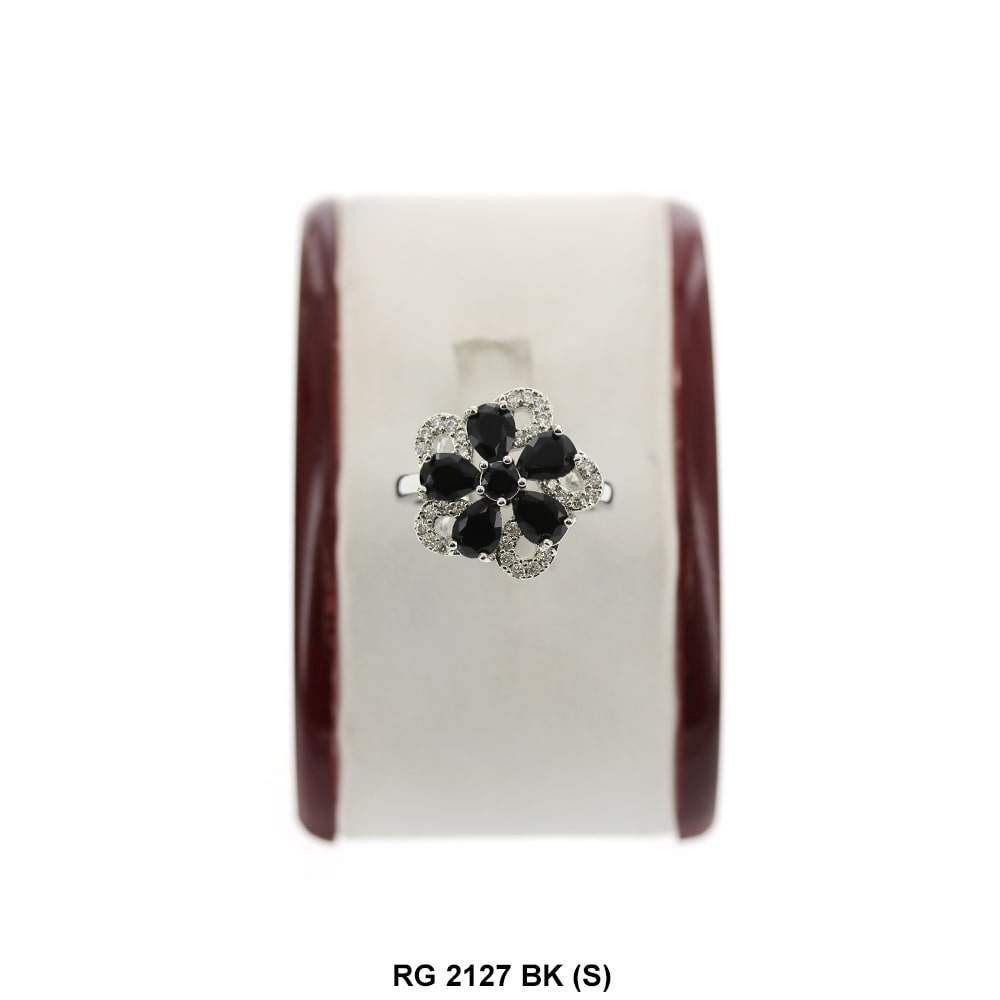 Anillo Lady CZ RG 2127 BK (S)