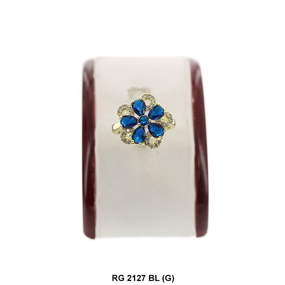 Anillo dama CZ RG 2127 BL (G)