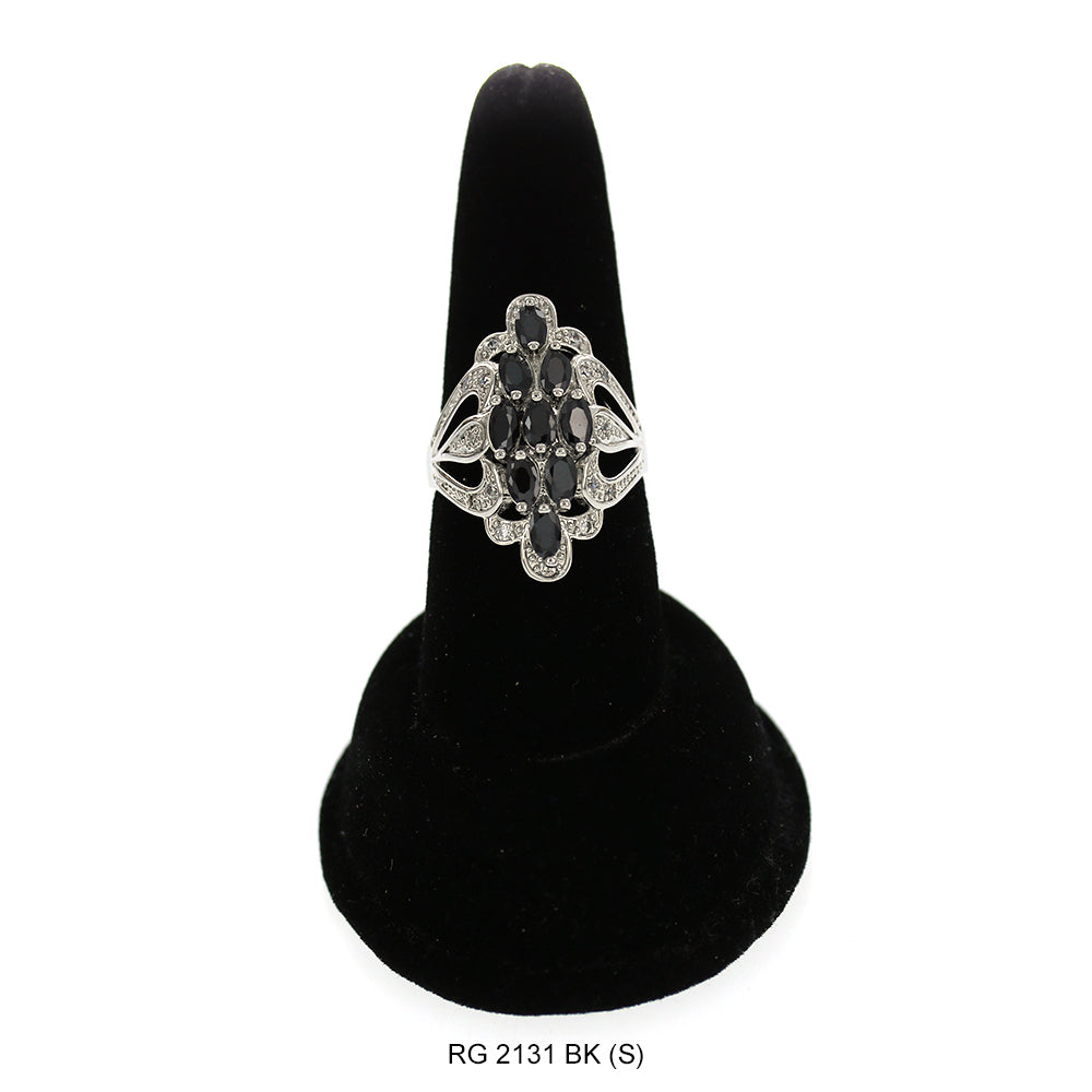 Anillo Lady CZ RG 2131 BK (S)