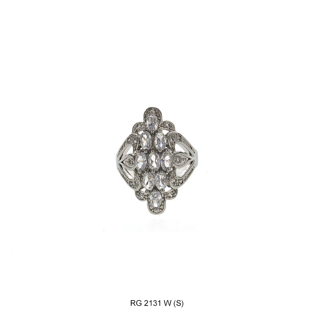 Lady CZ Ring RG 2131 W (S)