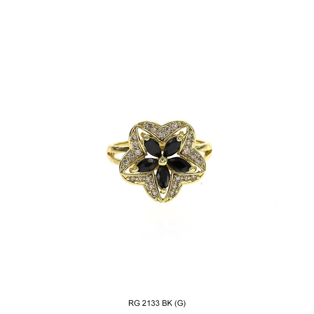 Anillo Dama CZ RG 2133 BK (G)