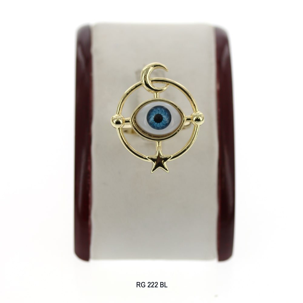 Evil Eye Openable Ring RG 222 BL