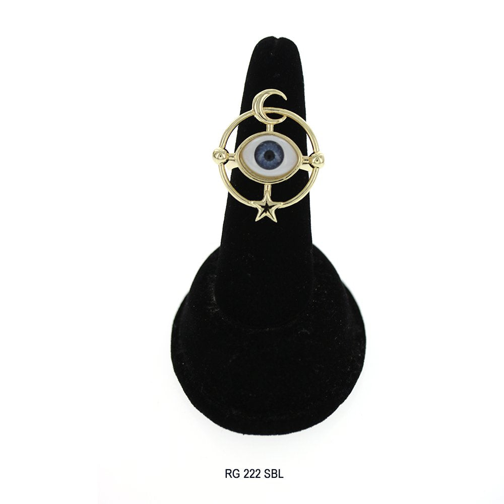 Evil Eye Openable Ring RG 222 SBL