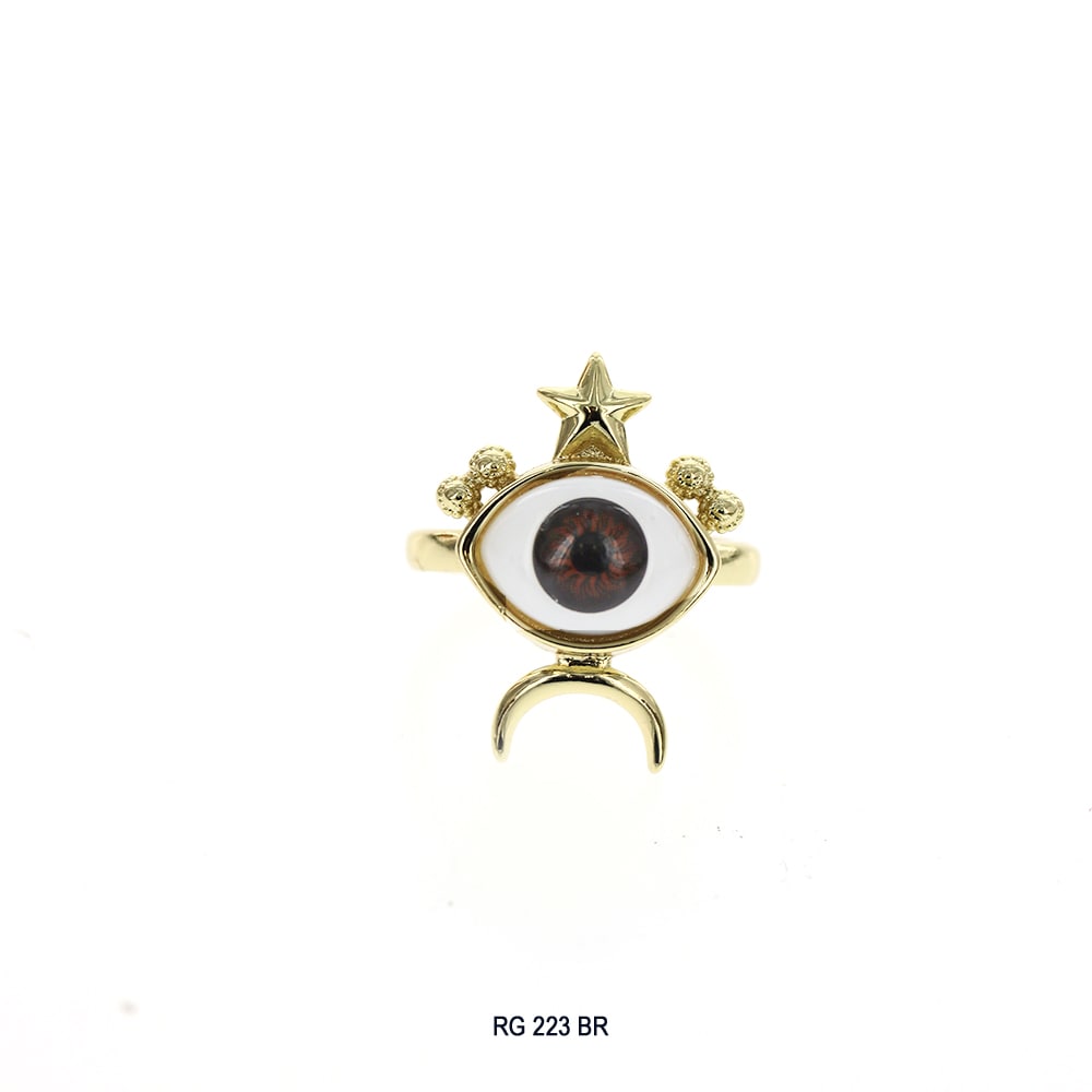 Evil Eye Openable Ring RG 223 BR