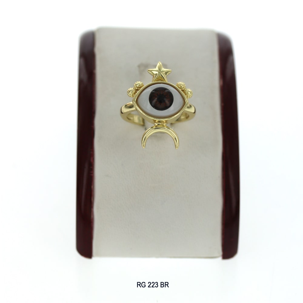 Evil Eye Openable Ring RG 223 BR