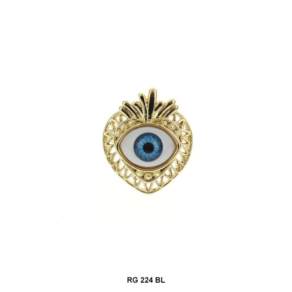 Evil Eye Openable Ring RG 224 BL