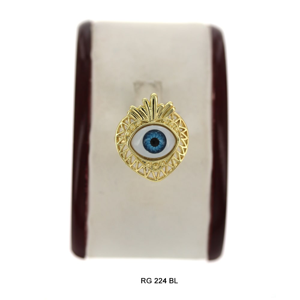 Evil Eye Openable Ring RG 224 BL