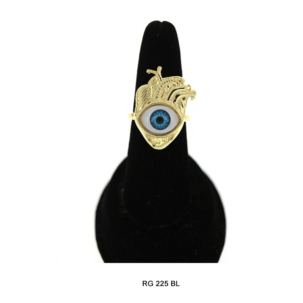 Evil Eye Openable Ring RG 225 BL