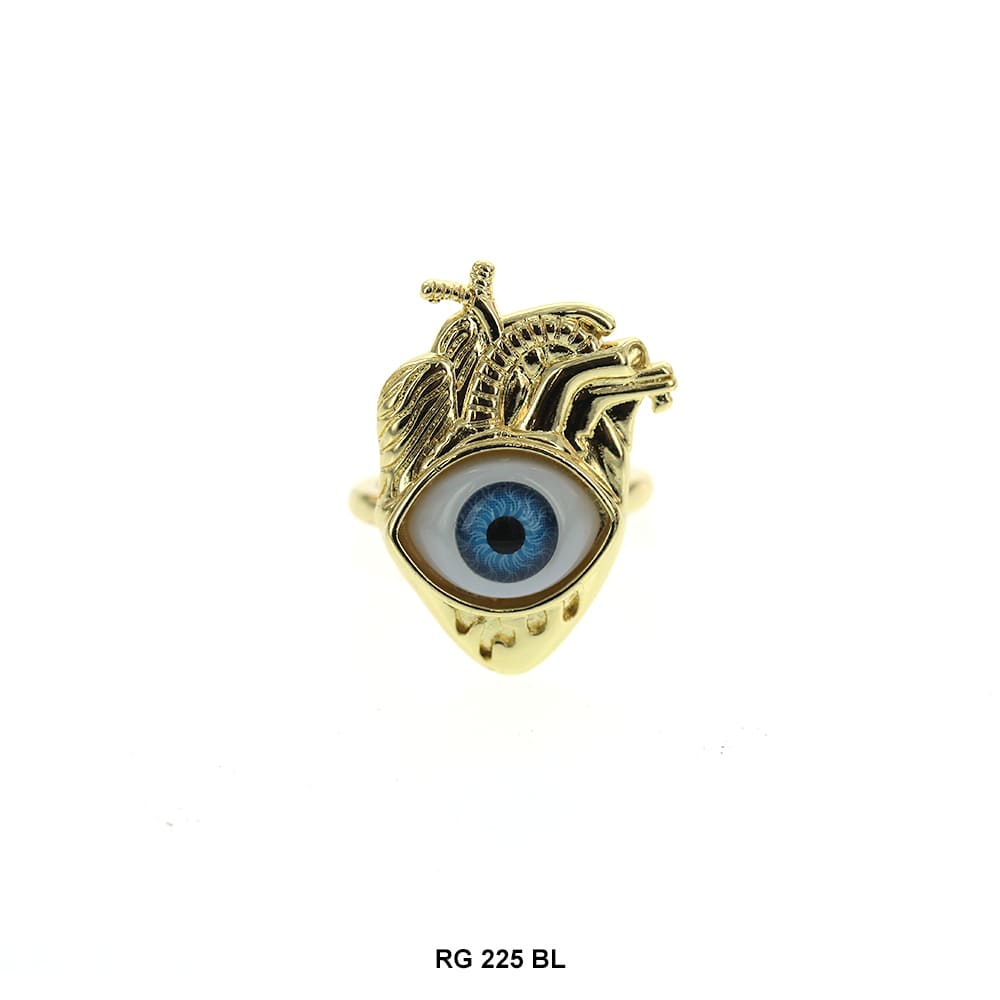 Evil Eye Openable Ring RG 225 BL