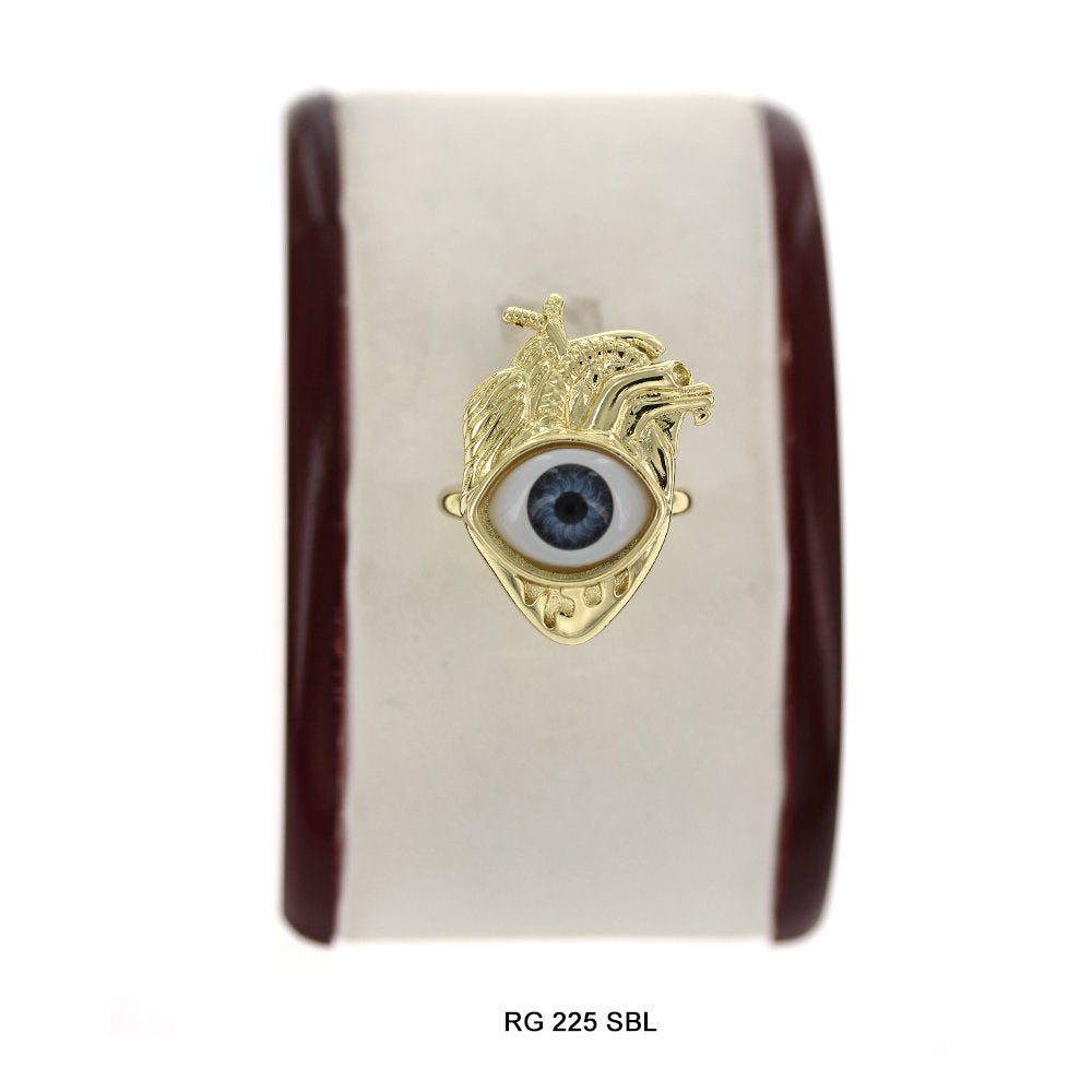 Evil Eye Openable Ring RG 225 SBL