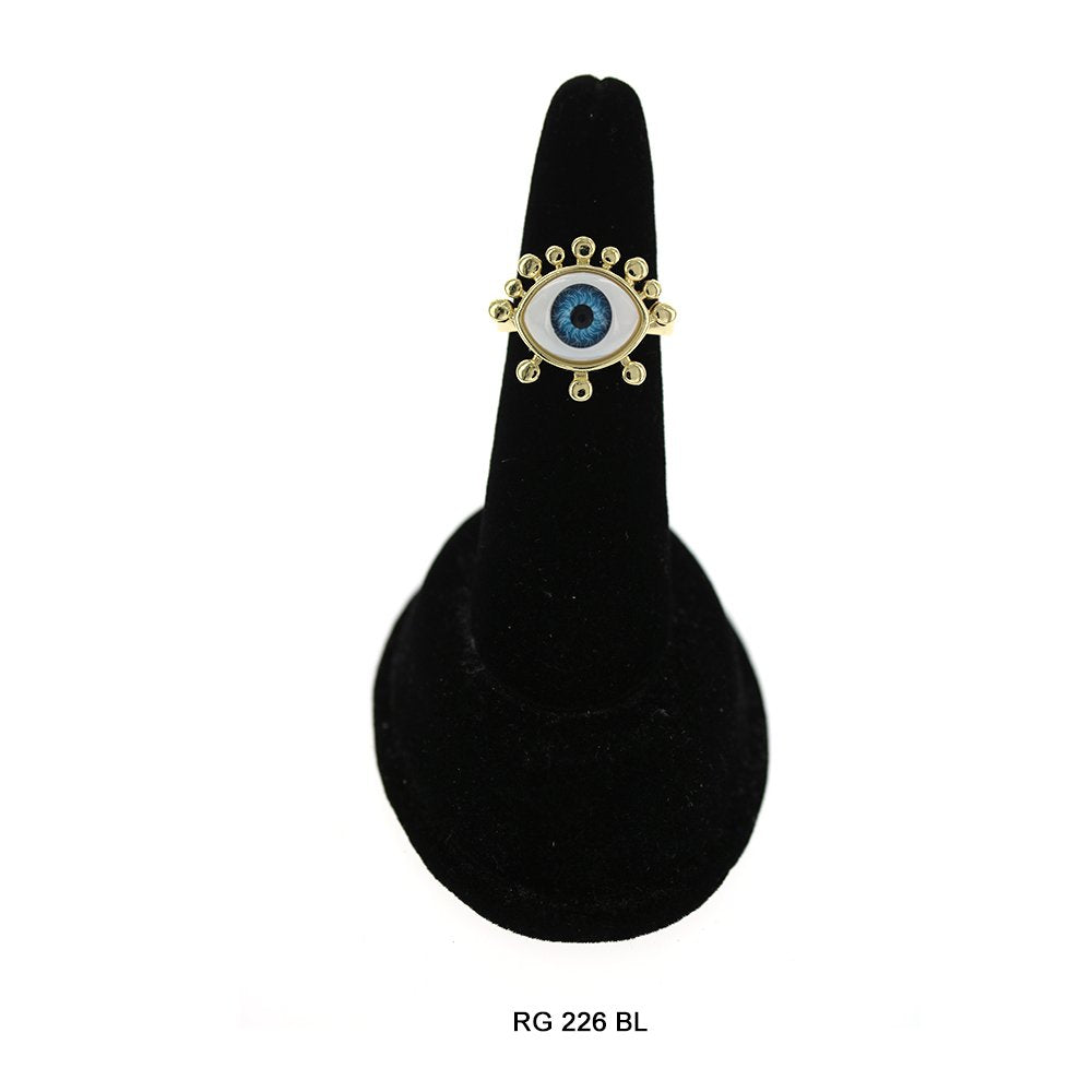 Evil Eye Openable Ring RG 226 BL