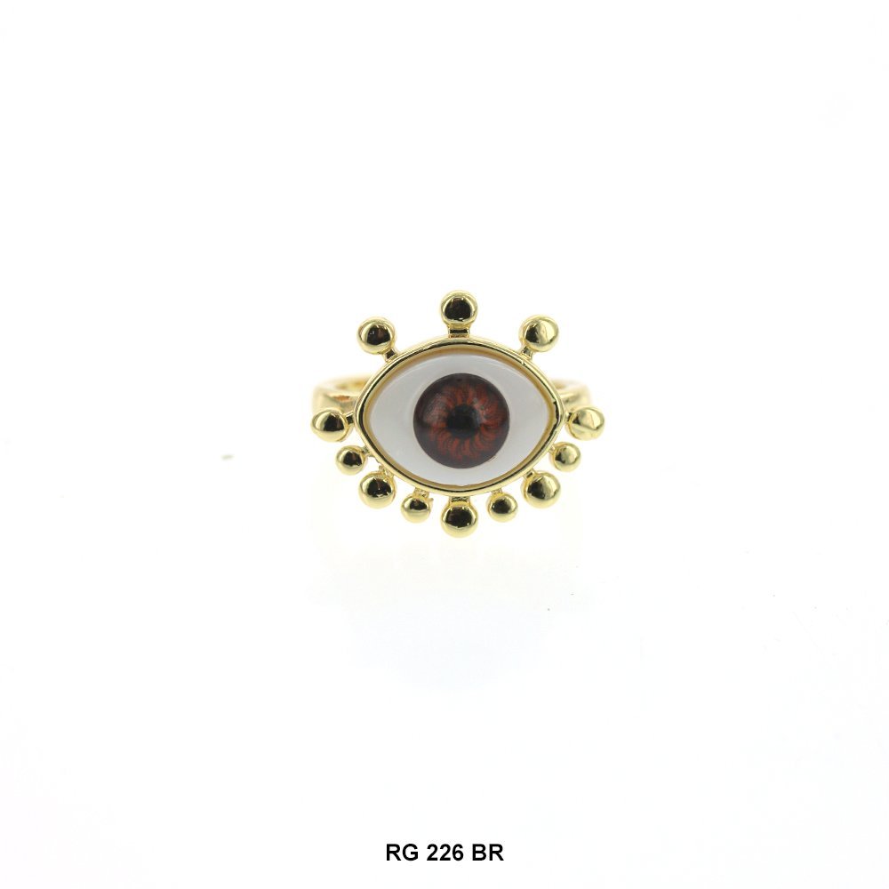 Evil Eye Openable Ring RG 226 BR