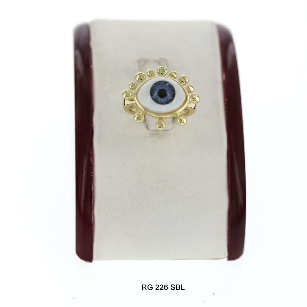 Evil Eye Openable Ring RG 226 SBL