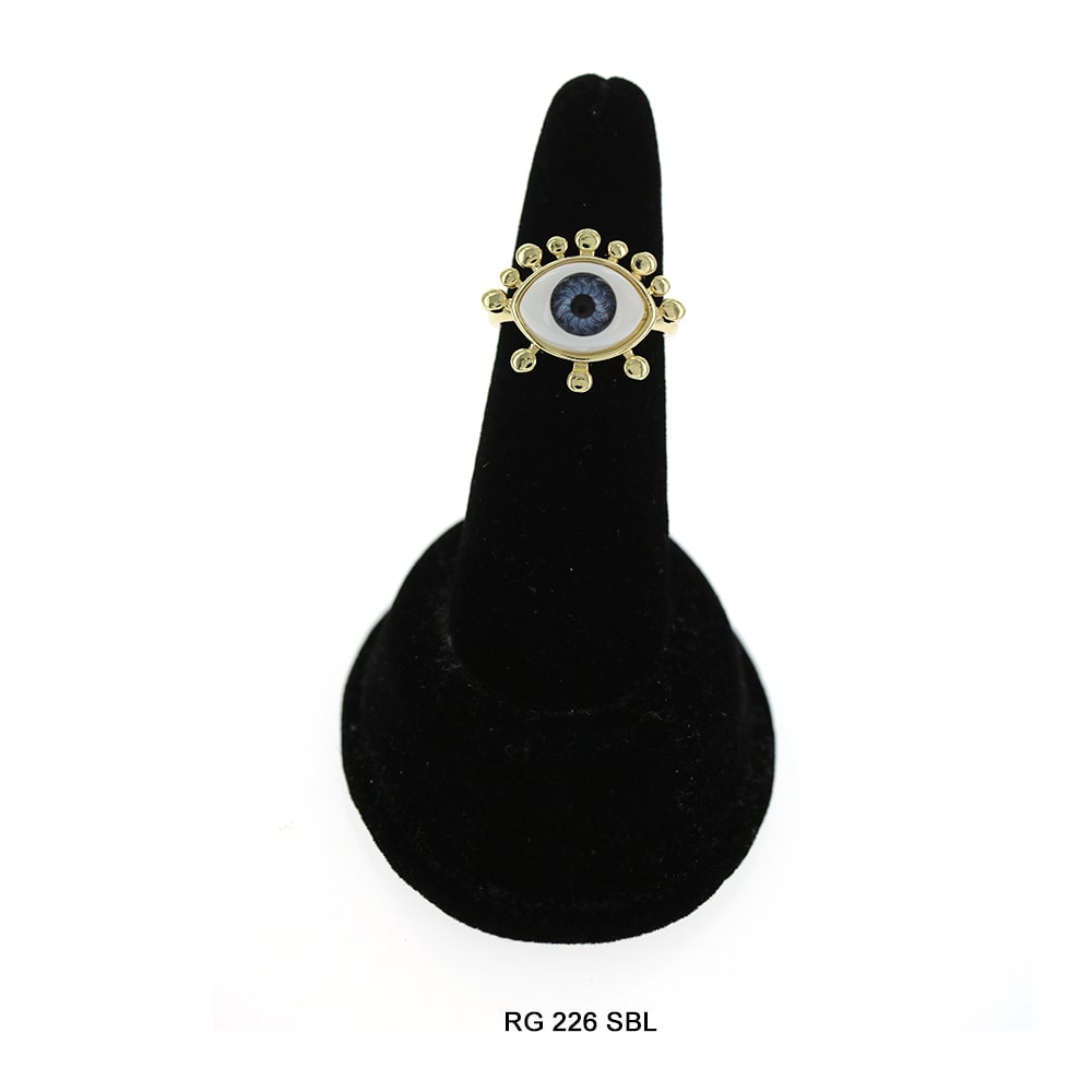 Evil Eye Openable Ring RG 226 SBL