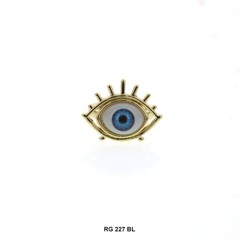 Evil Eye Openable Ring RG 227 BL