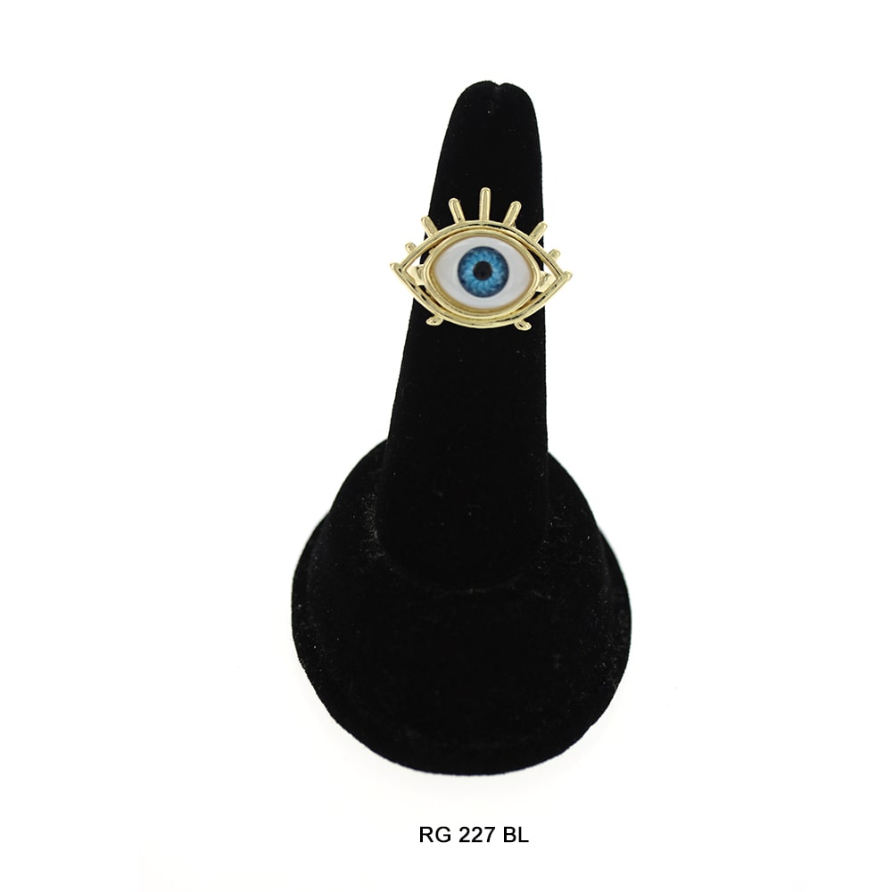 Evil Eye Openable Ring RG 227 BL