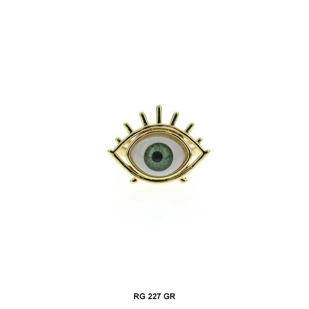 Evil Eye Openable Ring RG 227 GR