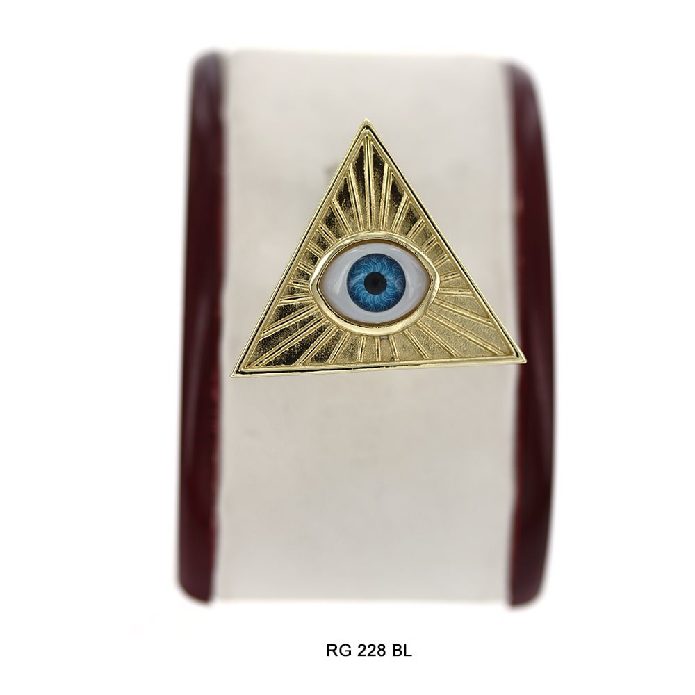 Evil Eye Openable Ring RG 228 BL