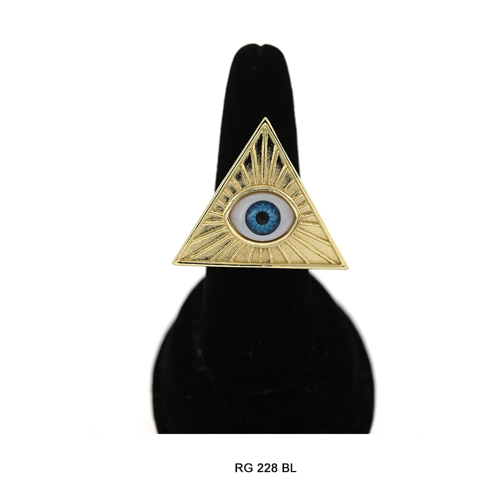 Evil Eye Openable Ring RG 228 BL