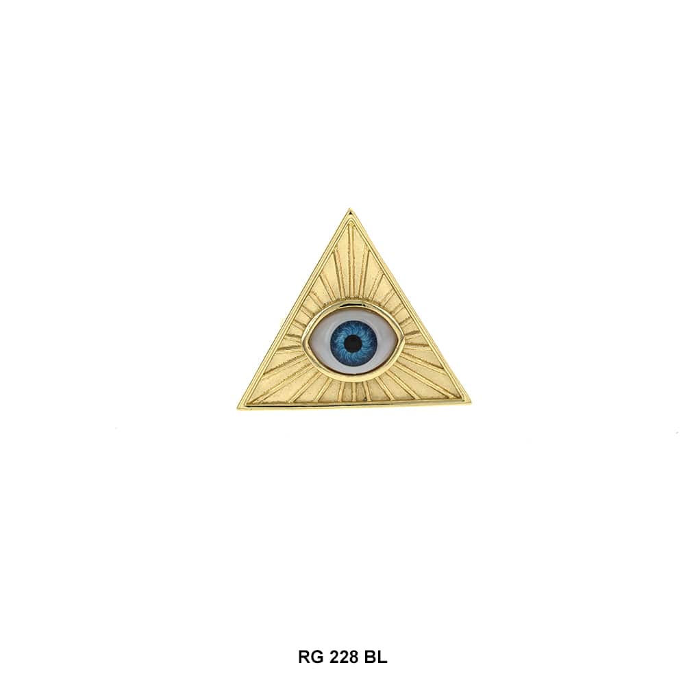 Evil Eye Openable Ring RG 228 BL