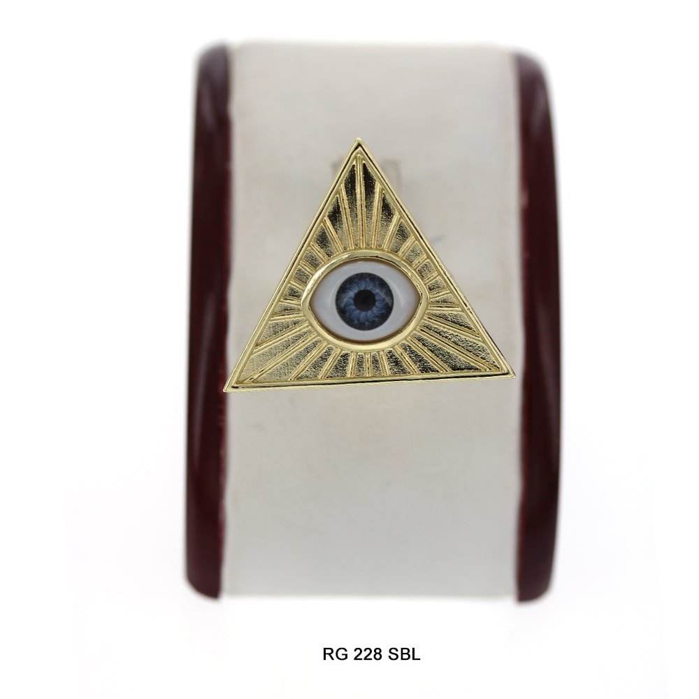 Evil Eye Openable Ring RG 228 SBL