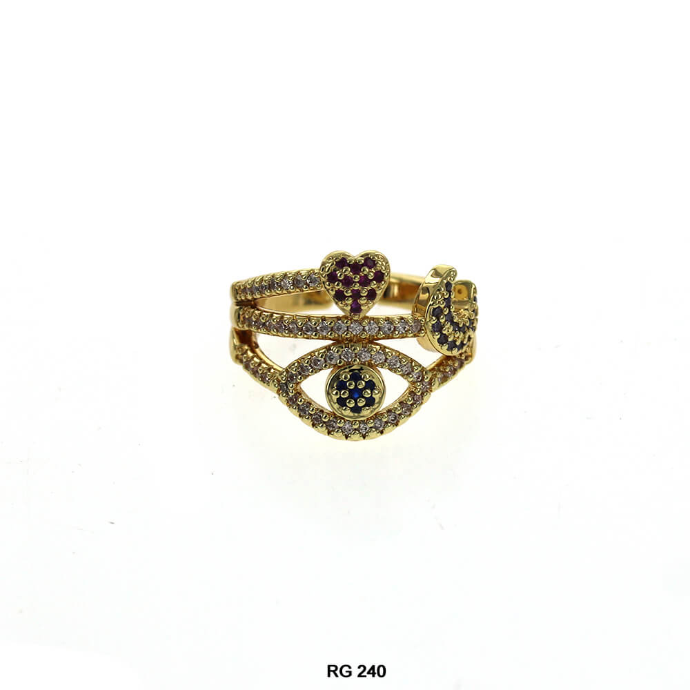 Evil Eye Open Ring RG 240