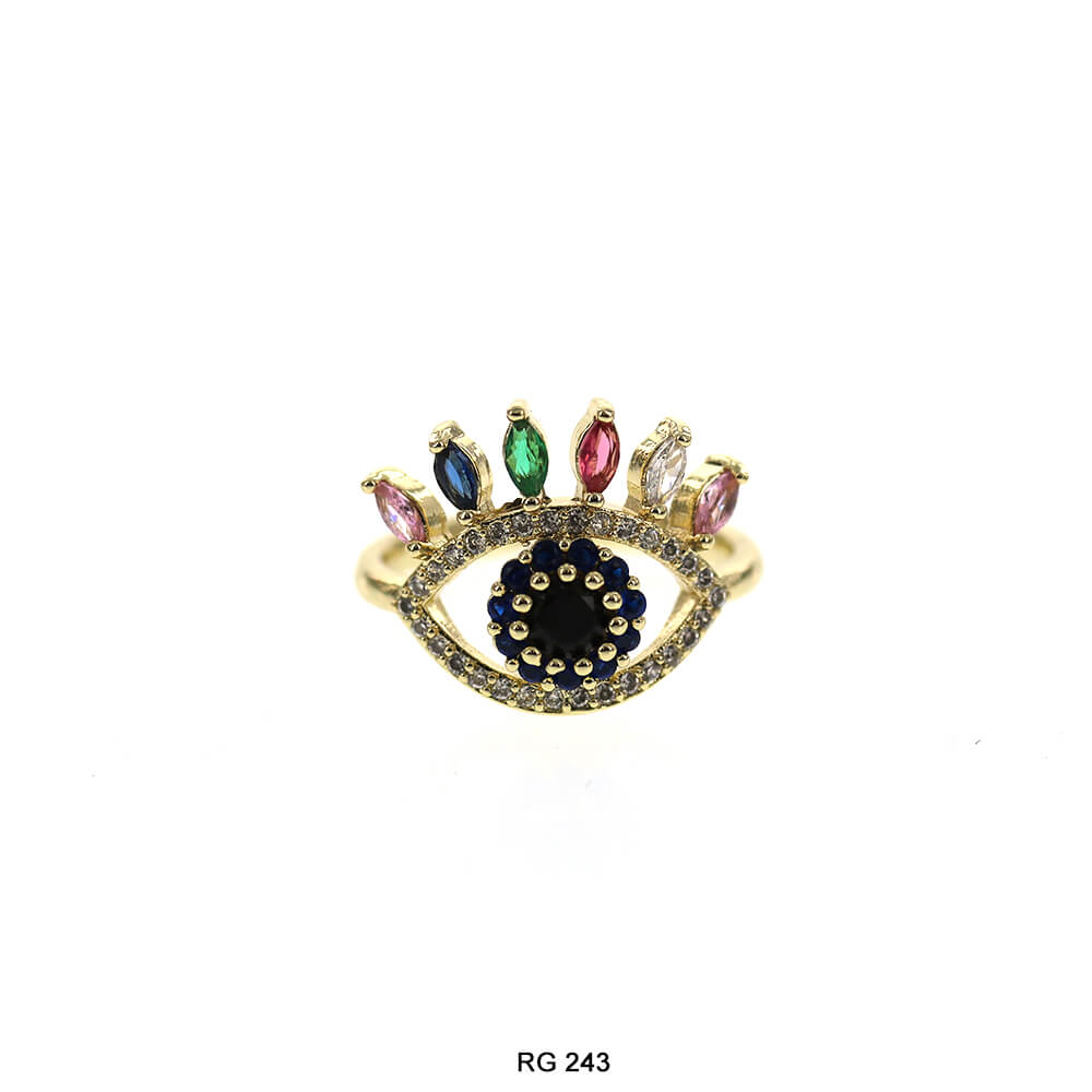 Evil Eye Open Ring RG 243