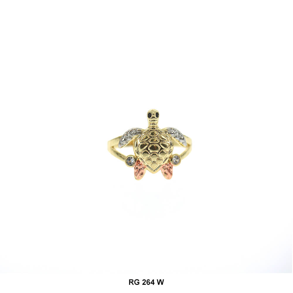 Anillo Tortuga RG 264 W