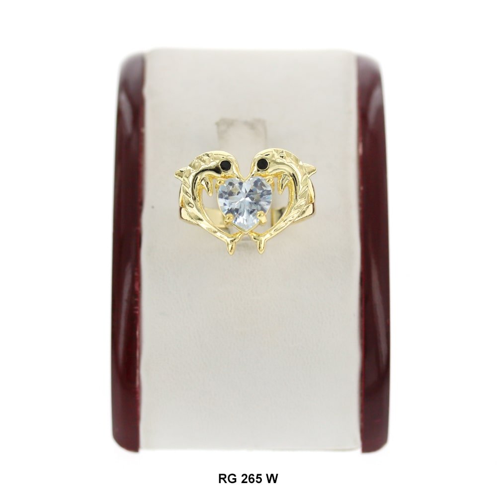 Anillo Delfines RG 265 W